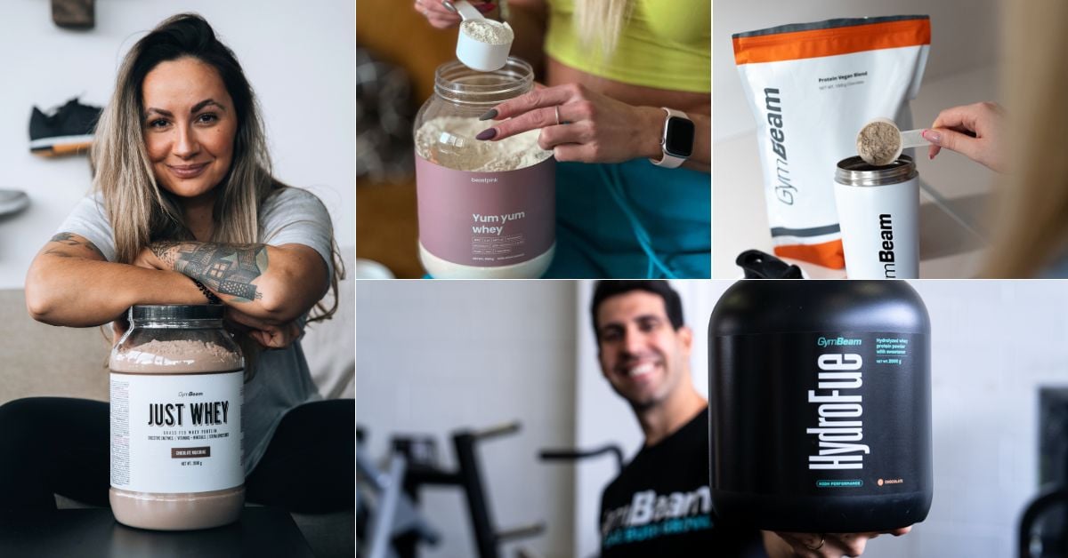 Jak wybrać białko? Porównanie True Whey, Just Whey i innych bestsellerów GymBeam
