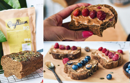 Przepis fitness: Niskowęglowodanowy chleb białkowy bogaty w błonnik