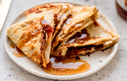 Przepis fitness: Tosty francuskie z tortilli na słodko