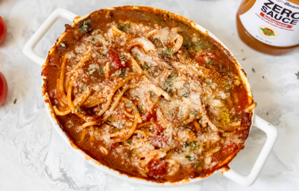 Przepis fitness: Zapiekane spaghetti