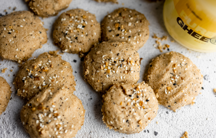 Przepis fitness: Wytrawne ciasteczka cebulowe