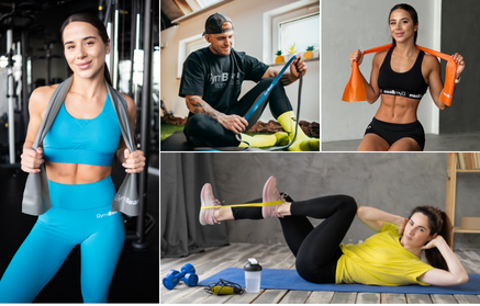 10 Najlepszych ćwiczeń na mięśnie brzucha z taśmą oporową