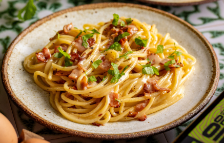 Przepis fitness: Spaghetti Carbonara