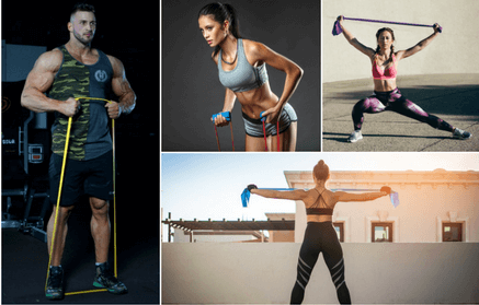 33 ćwiczenia z gumą oporową, którą możesz robić wszędzie