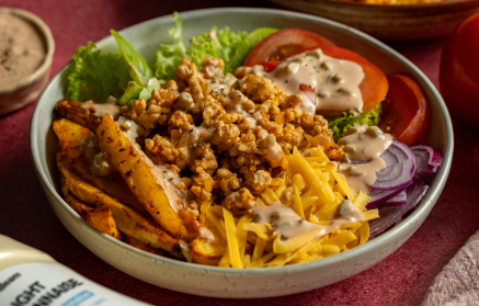 Przepis fitness: sałatka inspirowana smakiem Big Maca