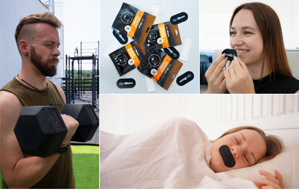 Paski na nos i usta: śpij lepiej, oddychaj łatwiej, trenuj skuteczniej!