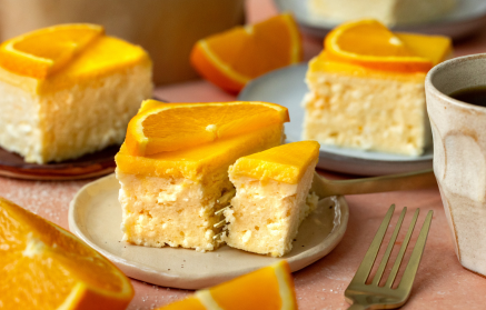 Przepis fitness: Sernik z pomarańczą