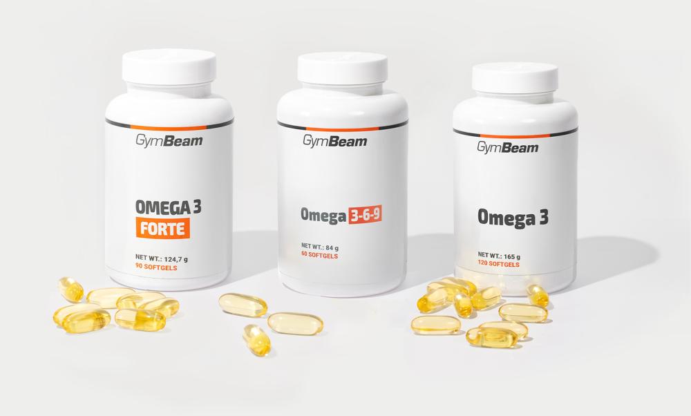 Suplementy GymBeam z omega 3