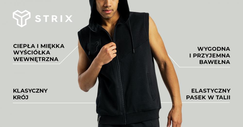Kamizelka męska Essential Vest Black - STRIX