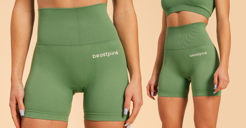 Damskie spodenki Hyper Shorts Olivine - BeastPink
