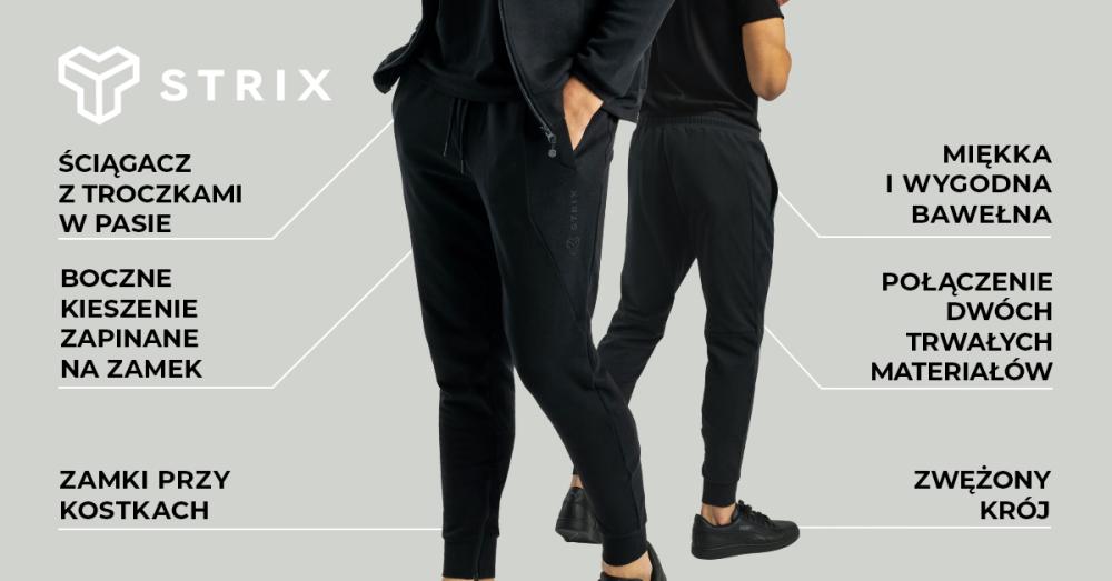 ALPHA Joggers Black - STRIX