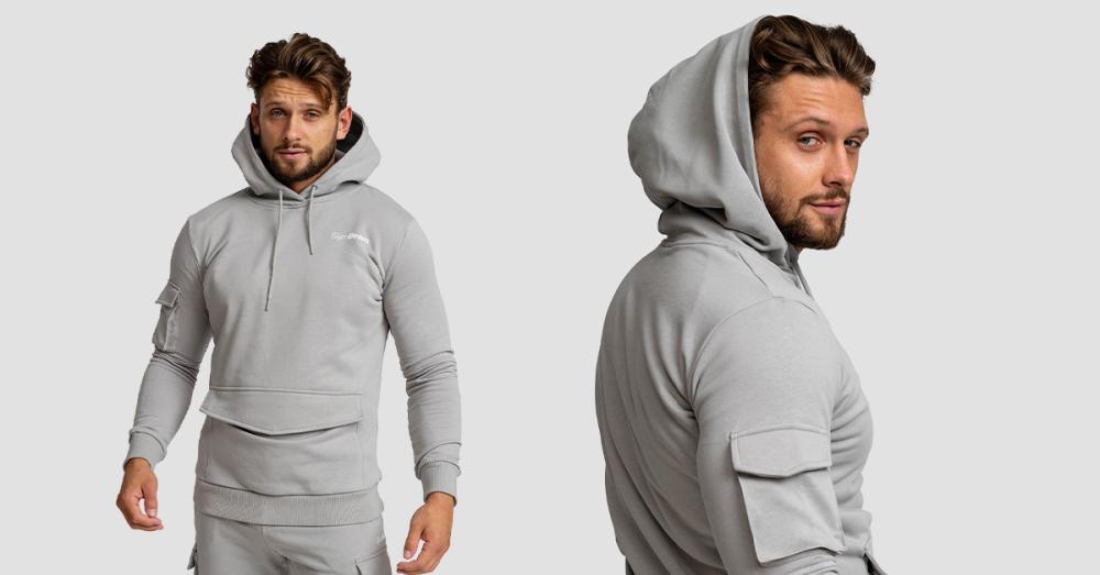TRN Hoodie Grey - GymBeam
