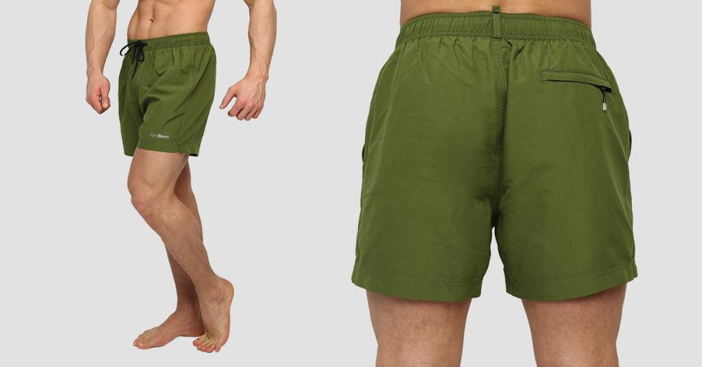 Men's ARUBA Swim Shorts Green - GymBeam