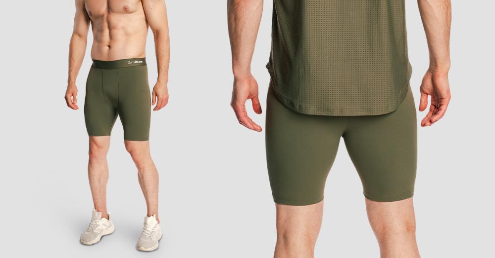 Men's Combat Shorts Olive Grey - GymBeam