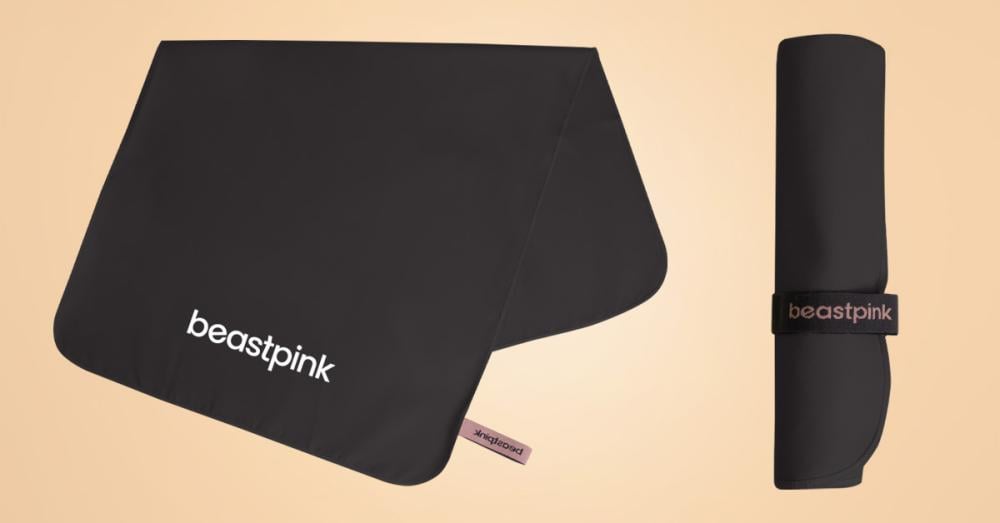 Mini Sports Towel Shadow - BeastPink