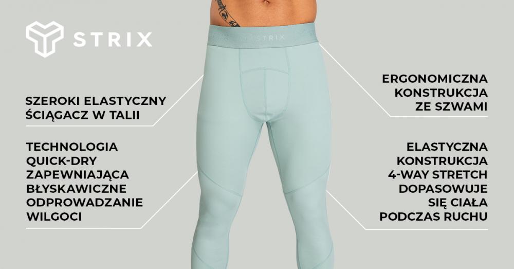 Men‘s Nebula Leggings Black - STRIX