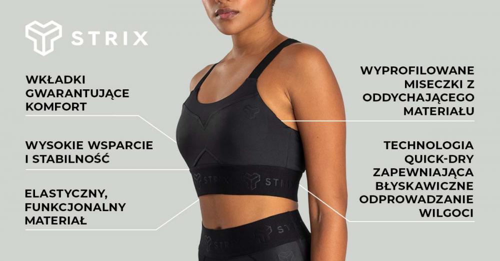 Nebula Sports Bra Black - STRIX