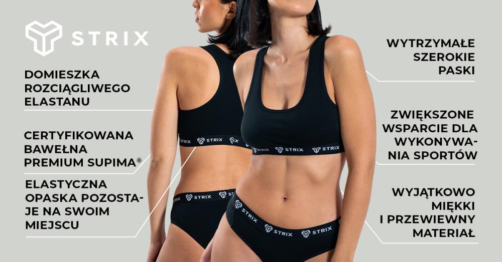 Essential Bralette Black - STRIX