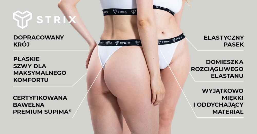 Essential Thongs 2Pack Black - STRIX