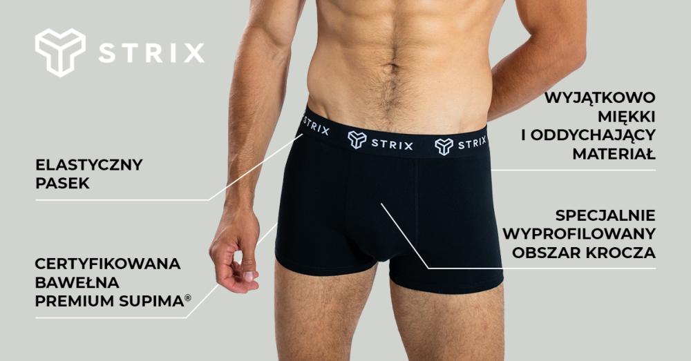 Men's Essential 2Pack Boxers Black - STRIX