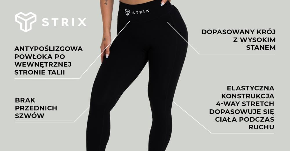 Damskie legginsy Taupe - STRIX