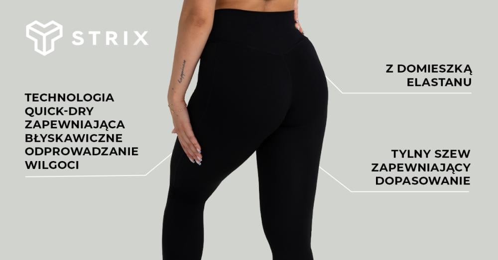 Legginsy damskie Taupe - STRIX