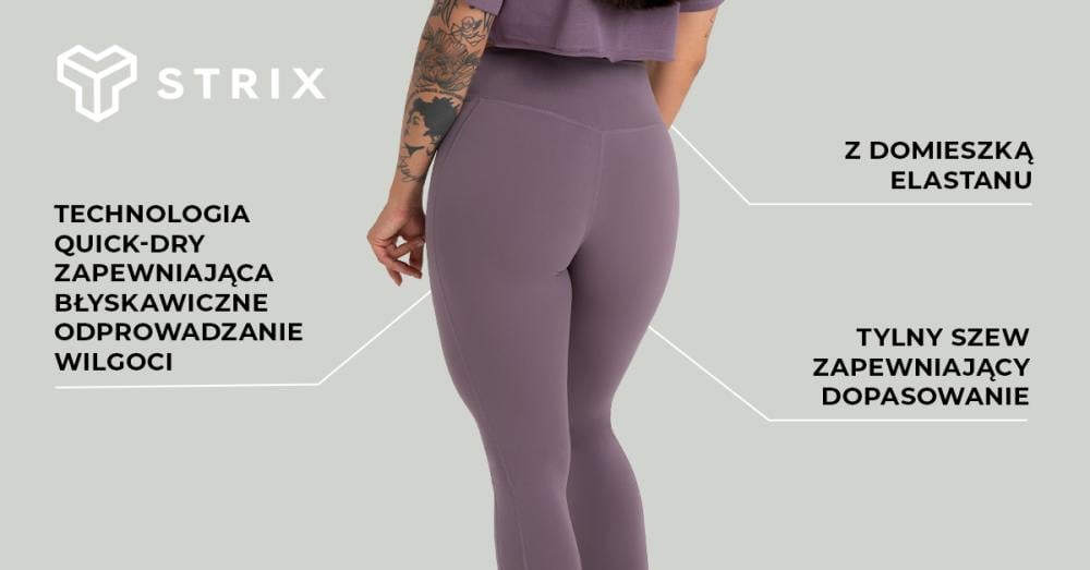 Legginsy damskie Taupe - STRIX