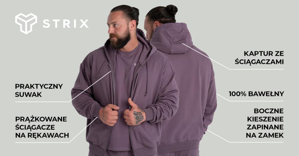 Zip Hoodie Taupe - STRIX