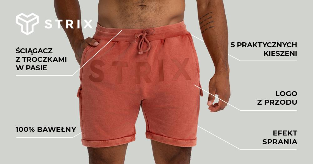 Shorts Washed Black - STRIX