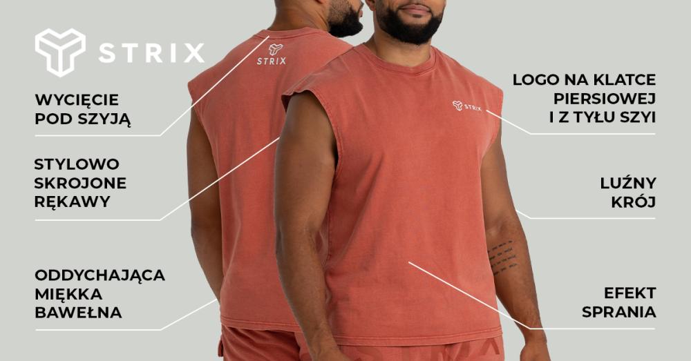 Washed Tank Top Black - STRIX