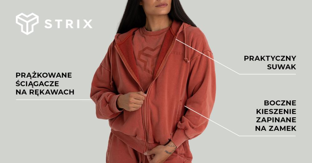 Damska bluza z kapturem - STRIX