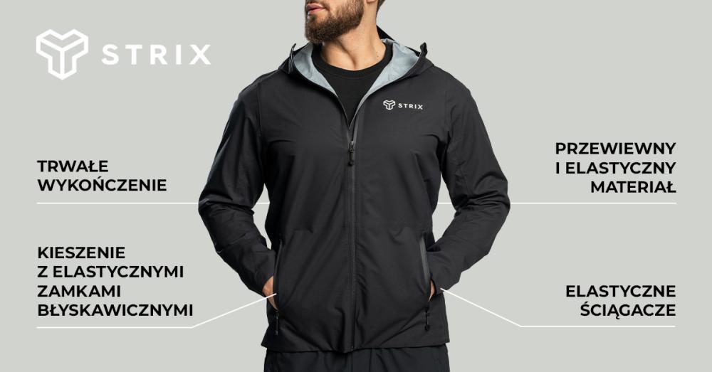 Men's Vertex Jacket Black - STRIX