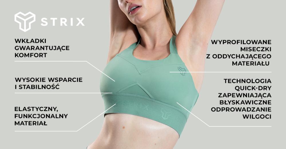 Nebula Sports Bra Black - STRIX