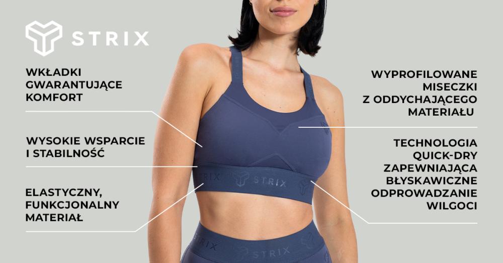 Nebula Sports Bra Black - STRIX