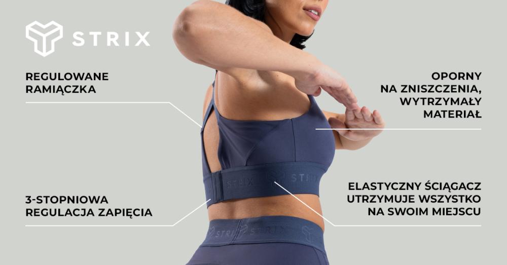 Nebula Sports Bra Black - STRIX
