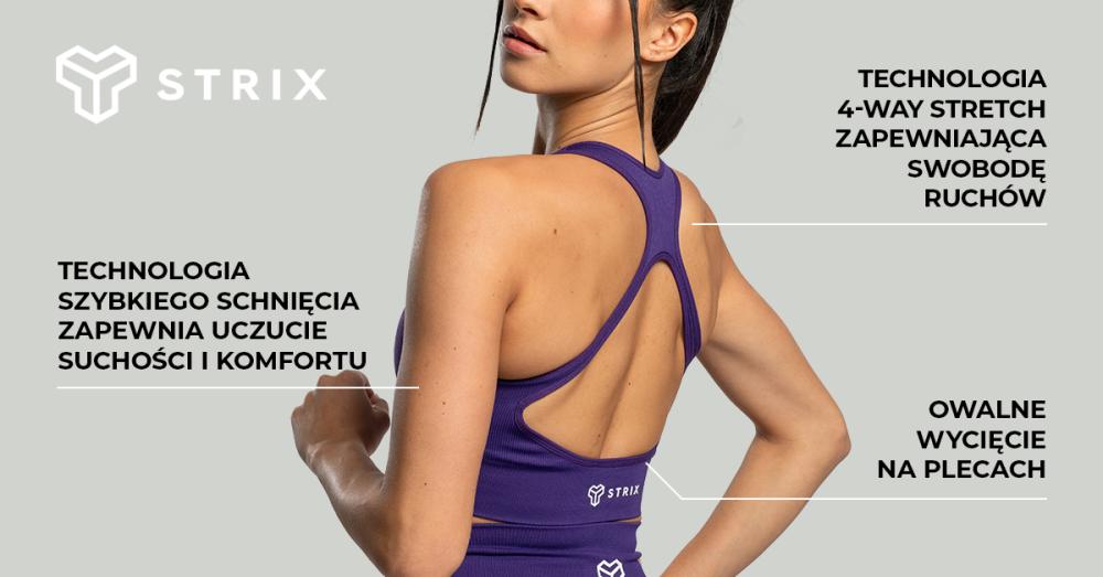 Seamless Sports Bra Moss - STRIX