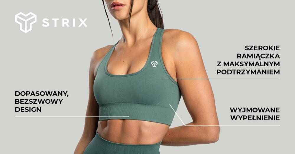 Seamless Sports Bra Moss - STRIX