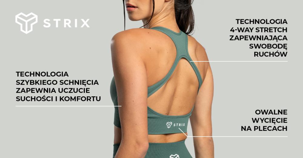 Seamless Sports Bra Moss - STRIX
