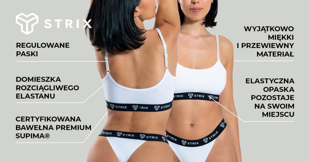 Essential Bralette Black Bra - STRIX