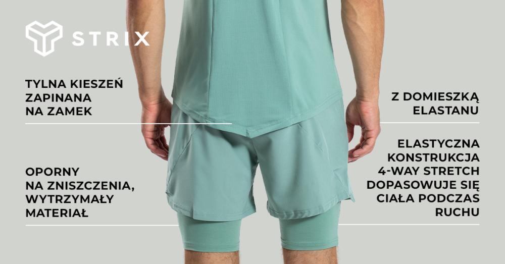 ULTRA Shorts 2in1 Agave - STRIX