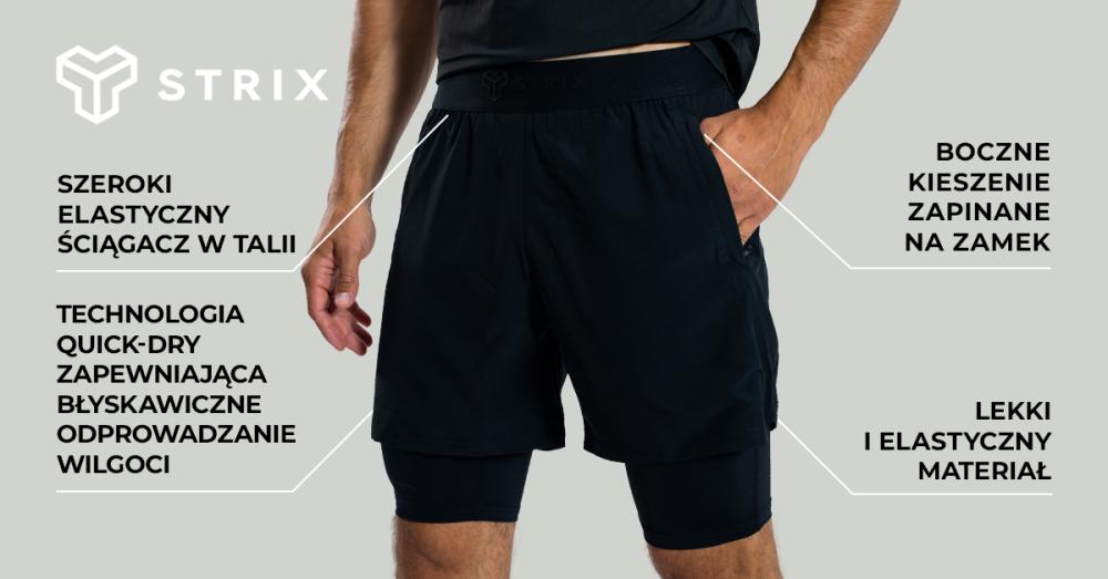 ULTRA 2in1 Shorts Agave - STRIX