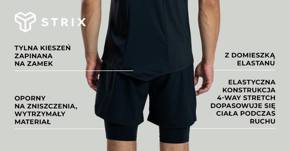 ULTRA Shorts 2in1 Agave - STRIX