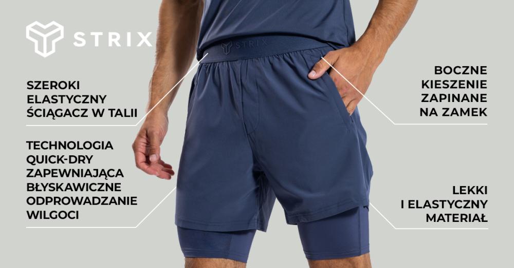 ULTRA 2in1 Shorts Agave - STRIX