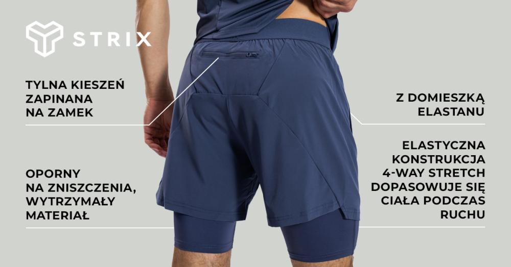 ULTRA Shorts 2in1 Agave - STRIX