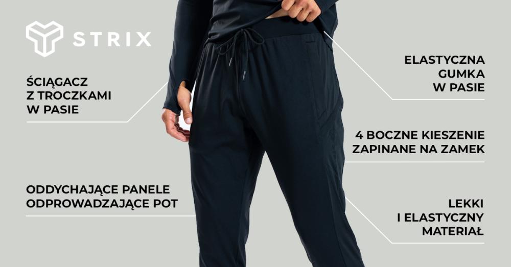 ULTRA Black Sports Pants - STRIX
