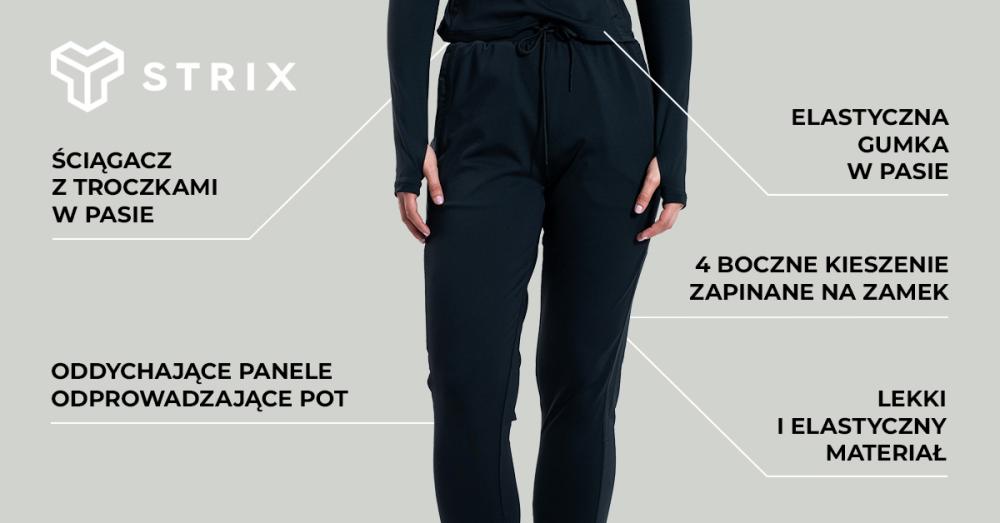 Women's ULTRA Black Sports Pants - STRIX