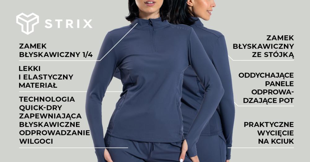 Damski top sportowy ULTRA Agave - STRIX