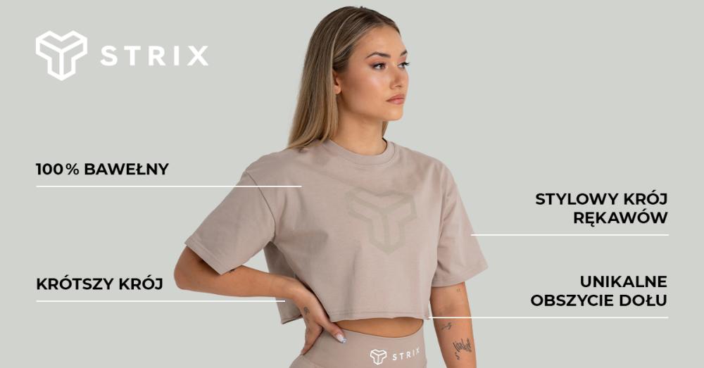 Damski CropTop Taupe - STRIX