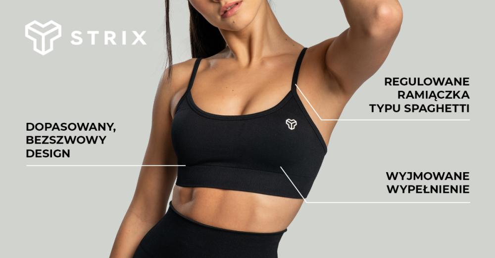 Seamless String Sports Bra Moss - STRIX