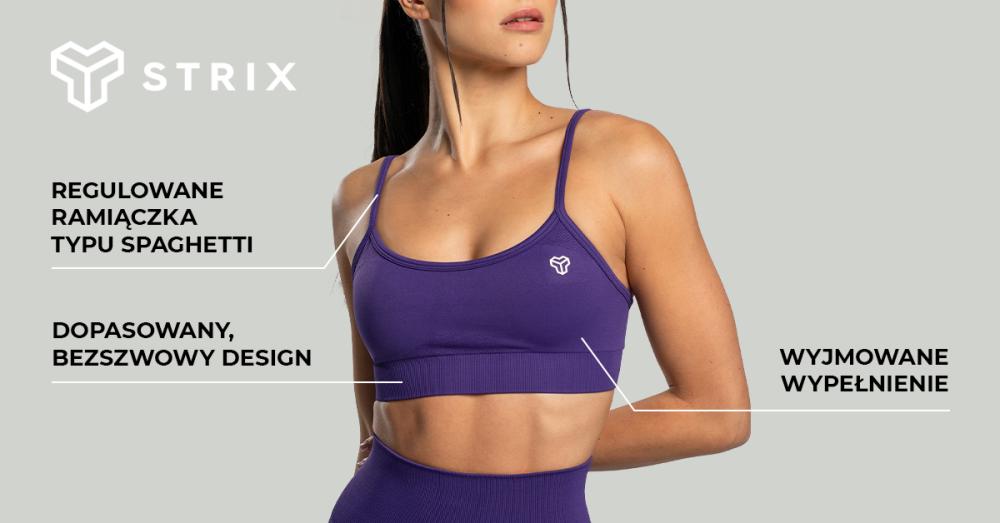 Seamless String Sports Bra Moss - STRIX
